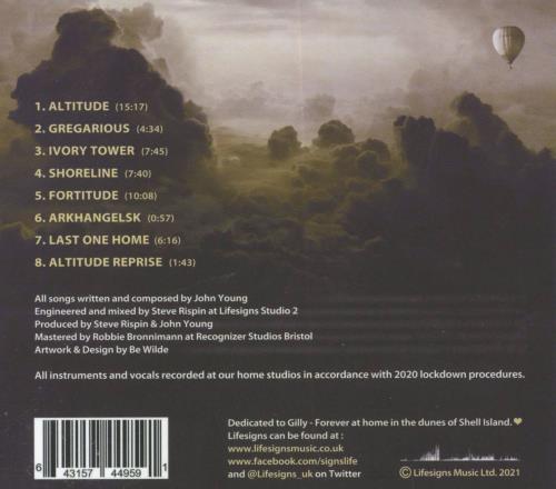 Lifesigns Altitude CD album (CDLP) UK 4XGCDAL821793