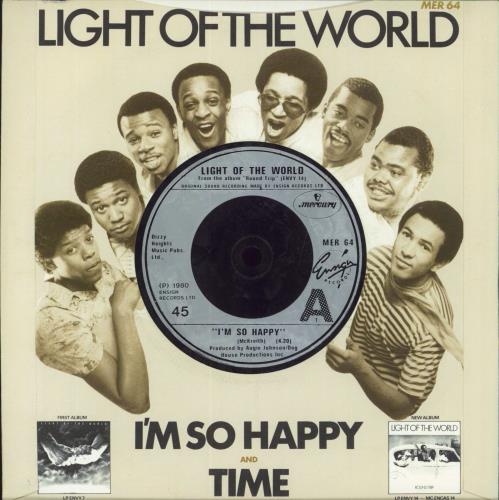 Light Of The World Time - p/s 7" vinyl single (7 inch record / 45) UK LA307TI802851