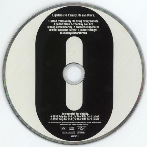 Lighthouse Family Ocean Drive CD album (CDLP) UK LHFCDOC297103