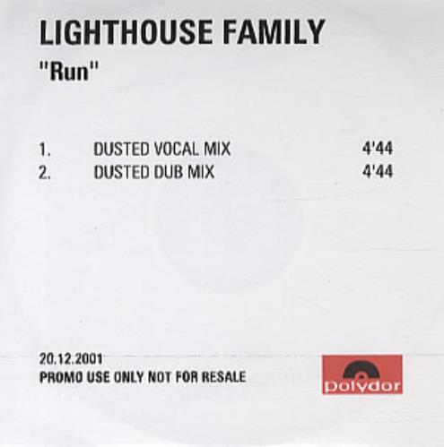 Lighthouse Family Run Remixes CD-R acetate US LHFCRRU339935