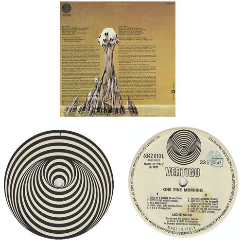 Lighthouse One Fine Morning vinyl LP album (LP record) Italian LGTLPON399327