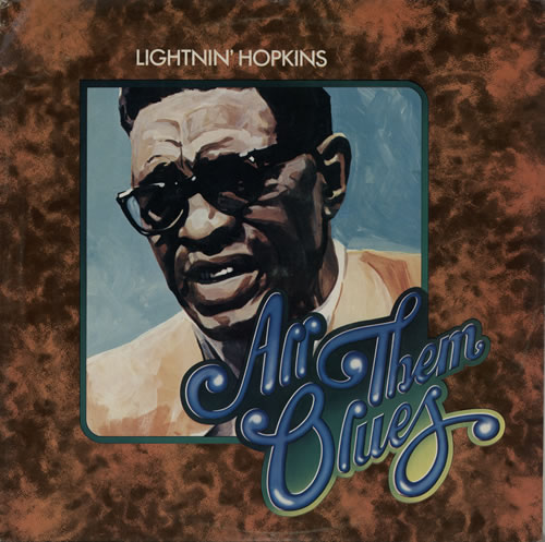 Lightnin' Hopkins All Them Blues 2-LP vinyl record set (Double LP Album) UK LHH2LAL634356