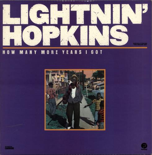 Lightnin' Hopkins How Many More Years I Got 2-LP vinyl record set (Double LP Album) French LHH2LHO693685