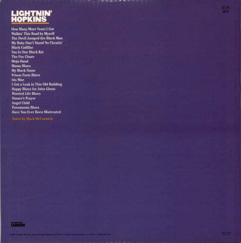 Lightnin' Hopkins How Many More Years I Got 2-LP vinyl record set (Double LP Album) French LHH2LHO693685