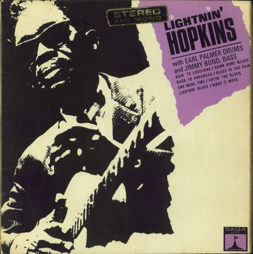 Lightnin' Hopkins Lightnin' Hopkins vinyl LP album (LP record) UK LHHLPLI804868