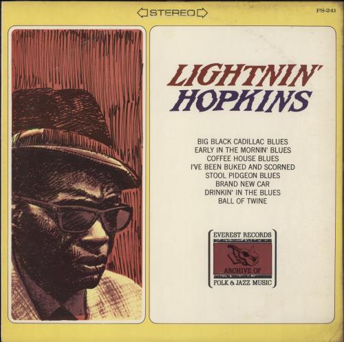 Lightnin' Hopkins Lightnin' Hopkins vinyl LP album (LP record) US LHHLPLI893123