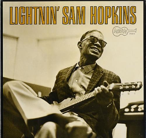 Lightnin' Hopkins Lightnin' Sam Hopkins vinyl LP album (LP record) US LHHLPLI388154