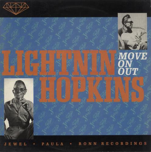 Lightnin' Hopkins Move On Out vinyl LP album (LP record) UK LHHLPMO685365