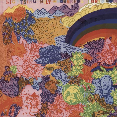 Lightning Bolt Wonderful Rainbow vinyl LP album (LP record) UK 13LLPWO753460