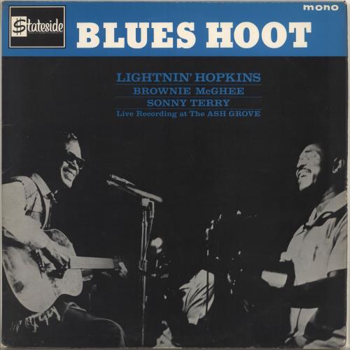 Lightnin' Hopkins Blues Hoot UK vinyl LP album (LP record) (451291)