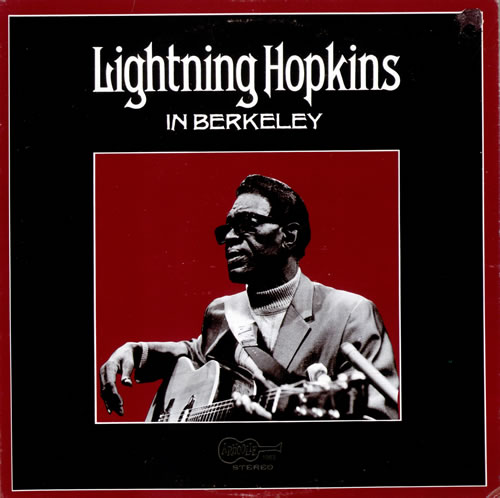 Lightnin' Hopkins In Berkeley US vinyl LP album (LP record) (528629)