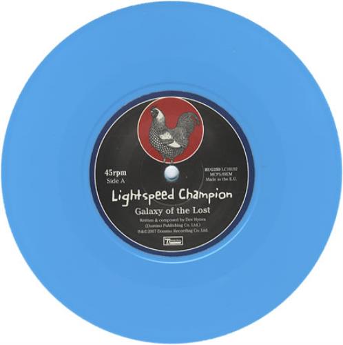 Lightspeed Champion Galaxy Of The Lost 7" vinyl single (7 inch record / 45) UK LGP07GA409762