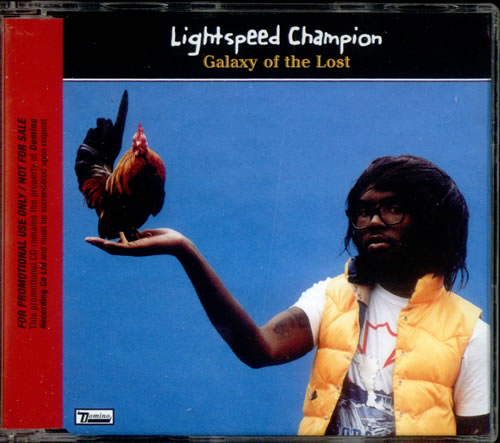 Lightspeed Champion Galaxy Of The Lost CD single (CD5 / 5") UK LGPC5GA535159