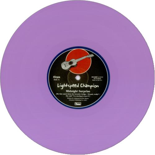 Lightspeed Champion Midnight Surprise 10" vinyl single (10 inch record) UK LGP10MI416817
