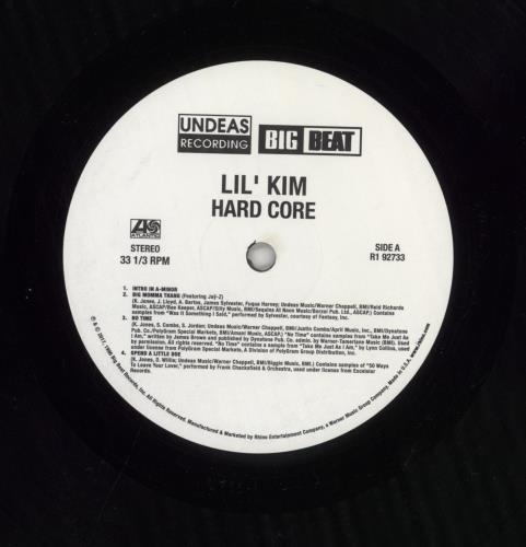 Lil' Kim Hard Core 2-LP vinyl record set (Double LP Album) US LIK2LHA855711