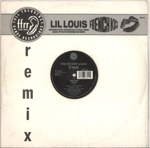 Lil Louis French Kiss 12" vinyl single (12 inch record / Maxi-single) UK LII12FR398449