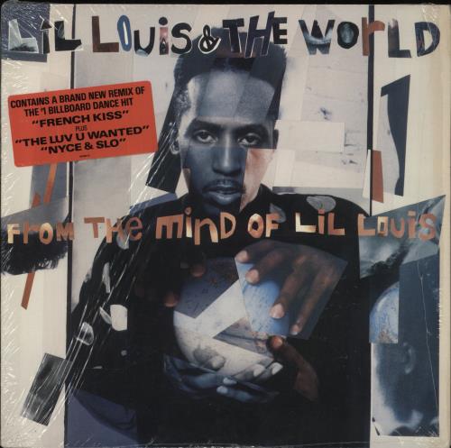 Lil Louis From The Mind Of Lil Louis - stickered shrink vinyl LP album (LP record) US LIILPFR848145