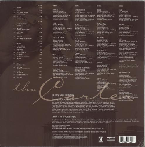 Lil Wayne Tha Carter - Lenticuilar Cover 2-LP vinyl record set (Double LP Album) US LP72LTH880886