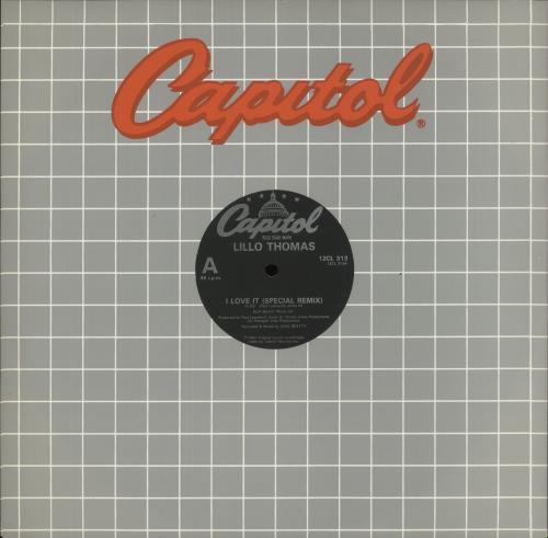 Lillo Thomas I Love It (Special Remix) + Promo Sticker 12" vinyl single (12 inch record / Maxi-single) UK LT-12IL868700