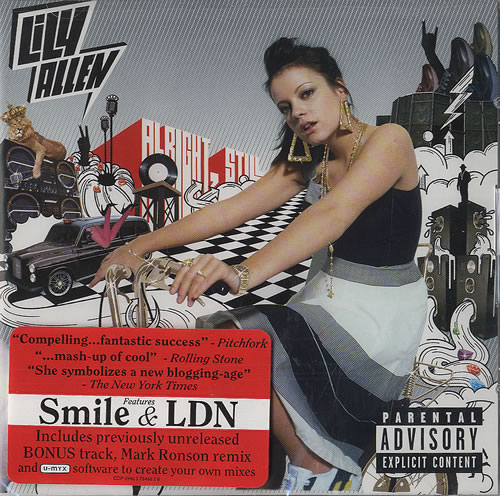 Lily Allen Alright, Still - Sealed CD album (CDLP) US LL8CDAL485831