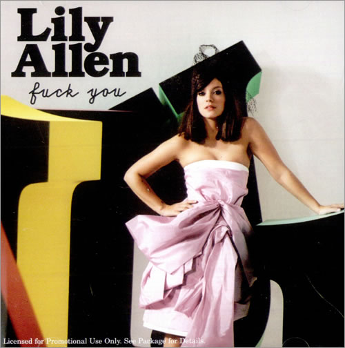 Lily Allen Fuck You - Remixes CD single (CD5 / 5") US LL8C5FU506916