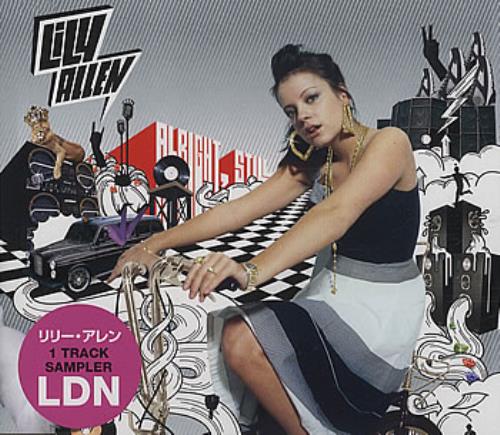 Lily Allen LDN Japanese Promo CD single (CD5 / 5
