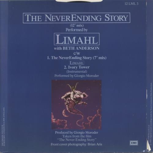 Limahl The NeverEnding Story 12" vinyl single (12 inch record / Maxi-single) UK LIM12TH16112