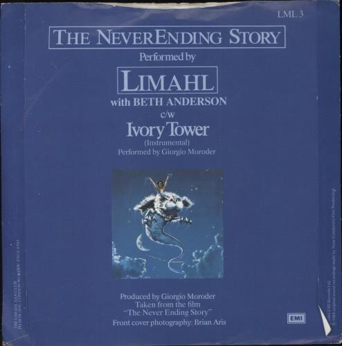 Limahl The Neverending Story 7" vinyl single (7 inch record / 45) UK LIM07TH98711