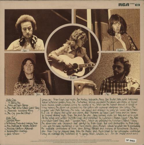 Limey Limey - Autographed vinyl LP album (LP record) UK N98LPLI876213