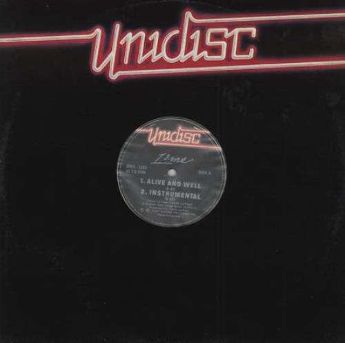 Lime Alive And Well 12" vinyl single (12 inch record / Maxi-single) Canadian LME12AL402832