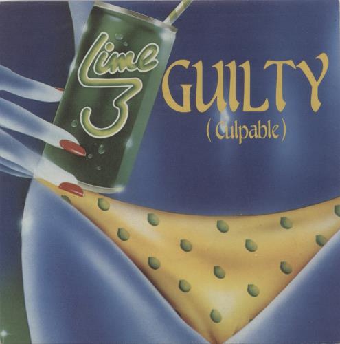 Lime Guilty 7" vinyl single (7 inch record / 45) Spanish LME07GU894996