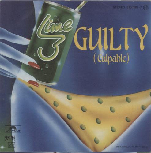 Lime Guilty 7" vinyl single (7 inch record / 45) Spanish LME07GU894996