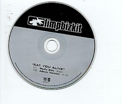 Limp Bizkit Eat You Alive CD single (CD5 / 5") US BZKC5EA257151