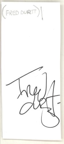 Limp Bizkit Fred Durst Autograph memorabilia UK BZKMMFR717179