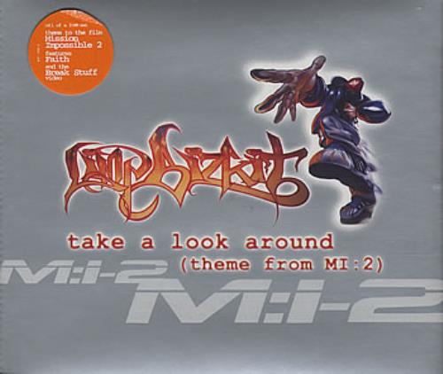 Limp Bizkit Take A Look Around CD single (CD5 / 5") UK BZKC5TA384772