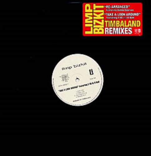 Limp Bizkit Timbaland Remixes 12" vinyl single (12 inch record / Maxi-single) US BZK12TI202566