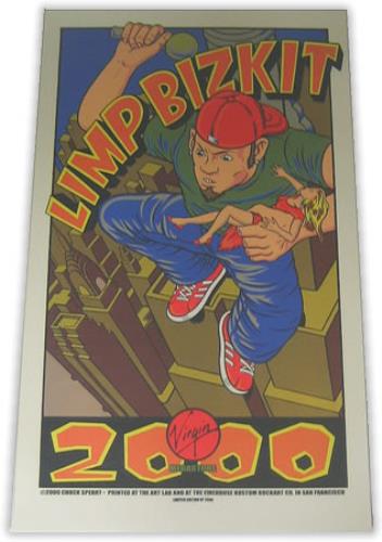 Limp Bizkit Virgin Megastore 2000 artwork US BZKARVI391890