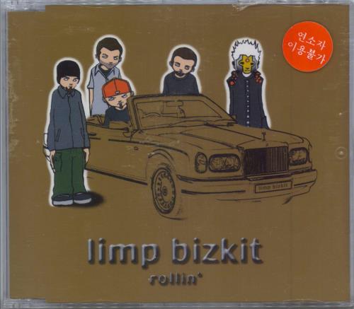 Limp Bizkit Rollin' sealed Korean CD single (CD5 5