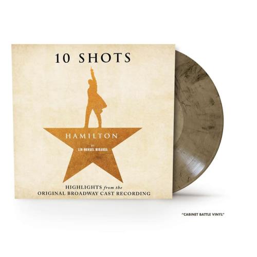 Lin-Manuel Miranda Hamilton: 10 Shots - Cabinet Battle Vinyl - Sealed vinyl LP album (LP record) UK 8J1LPHA877704