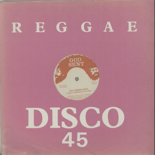 Lincoln Thompson One Common Need 12" vinyl single (12 inch record / Maxi-single) UK N5X12ON630608
