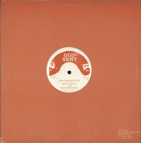 Lincoln Thompson They Didn't Know Jah 12" vinyl single (12 inch record / Maxi-single) UK N5X12TH710199