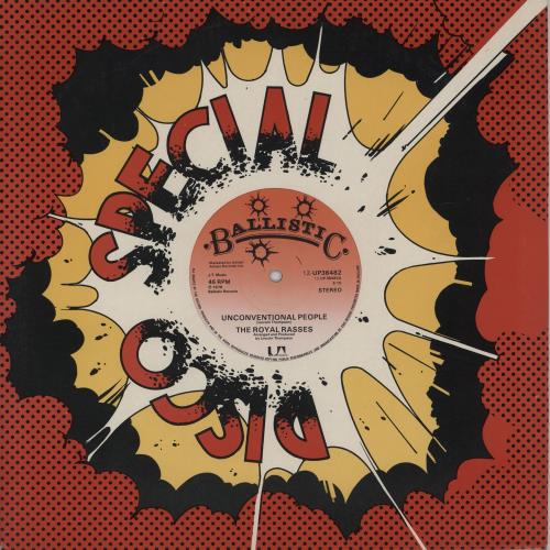 Lincoln Thompson Unconventional People 12" vinyl single (12 inch record / Maxi-single) UK N5X12UN750742