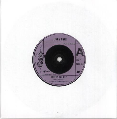 Linda Carr Cherry Pie Guy 7" vinyl single (7 inch record / 45) UK 0M107CH733752