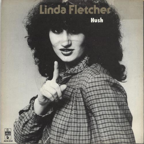 Linda Fletcher Hush - Gold Vinyl 7" vinyl single (7 inch record / 45) UK L3R07HU559414