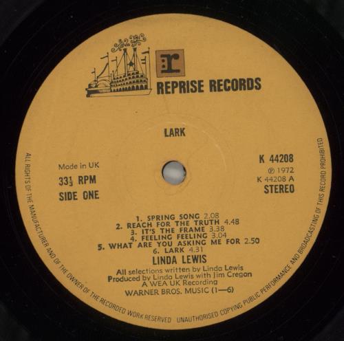 Linda Lewis Lark - EX vinyl LP album (LP record) UK LLWLPLA797303