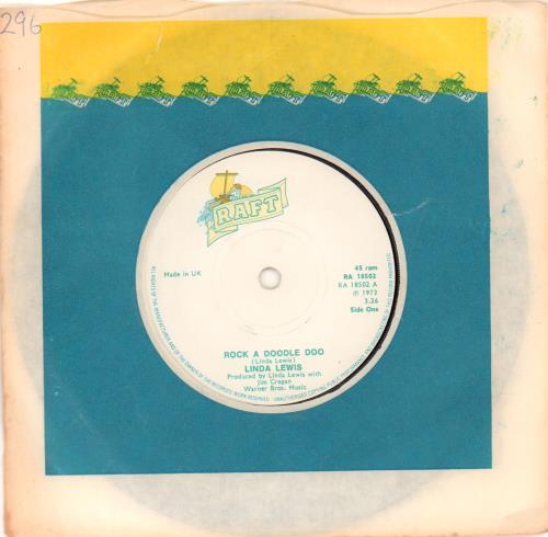 Linda Lewis Rock A Doodle Doo - Solid 7" vinyl single (7 inch record / 45) UK LLW07RO672382