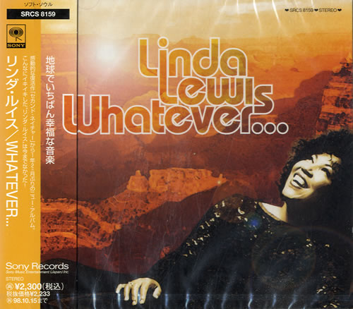 Linda Lewis Whatever... CD album (CDLP) Japanese LLWCDWH554910
