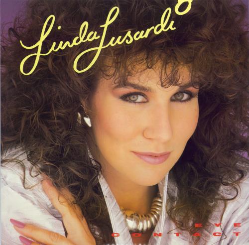 Linda Lusardi Eye Contact + Poster 12" vinyl single (12 inch record / Maxi-single) UK LLU12EY124499