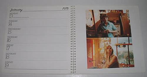 Linda McCartney Linda McCartney's Plates For '78 Diary memorabilia UK LMCMMLI325074