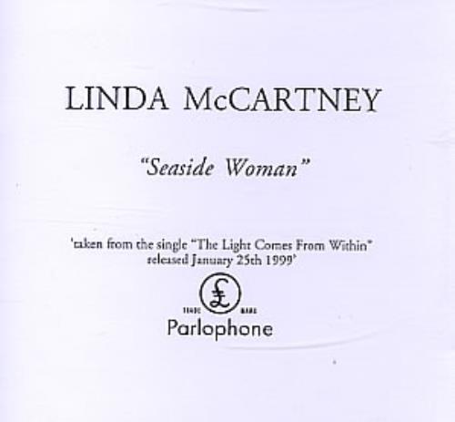 Linda McCartney Seaside Woman CD-R acetate UK LMCCRSE131041